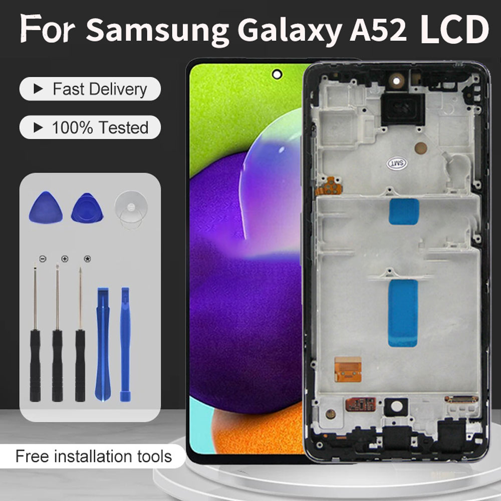 Écran tactile LCD de remplacement, pour Samsung Galaxy A52 4G / 5G, original n° 1