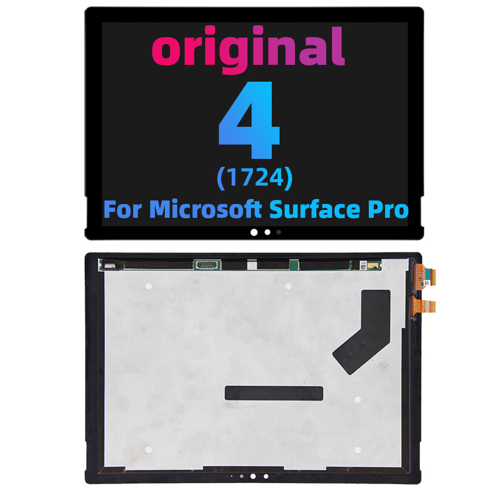 Ã‰cran tactile LCD pour Microsoft Surface Pro 1 3 4 5 6 7, 100% testÃ©, 1866 testÃ©, nouveau, 1807, 1796, 1724, 16311514 n° 4