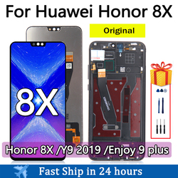 6.5 Ã©cran LCD d'origine pour Huawei Honor 8X/Y9 2019/profitez de 9 plus LCD Ã©cran tactile numÃ©riseur piÃ¨ces de rechange Ã©cran d'affichage