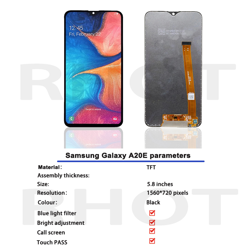 Ensemble Ã©cran tactile LCD de remplacement, 5.8 pouces, pour Samsung Galaxy A20e A202 A202F, Original n° 2