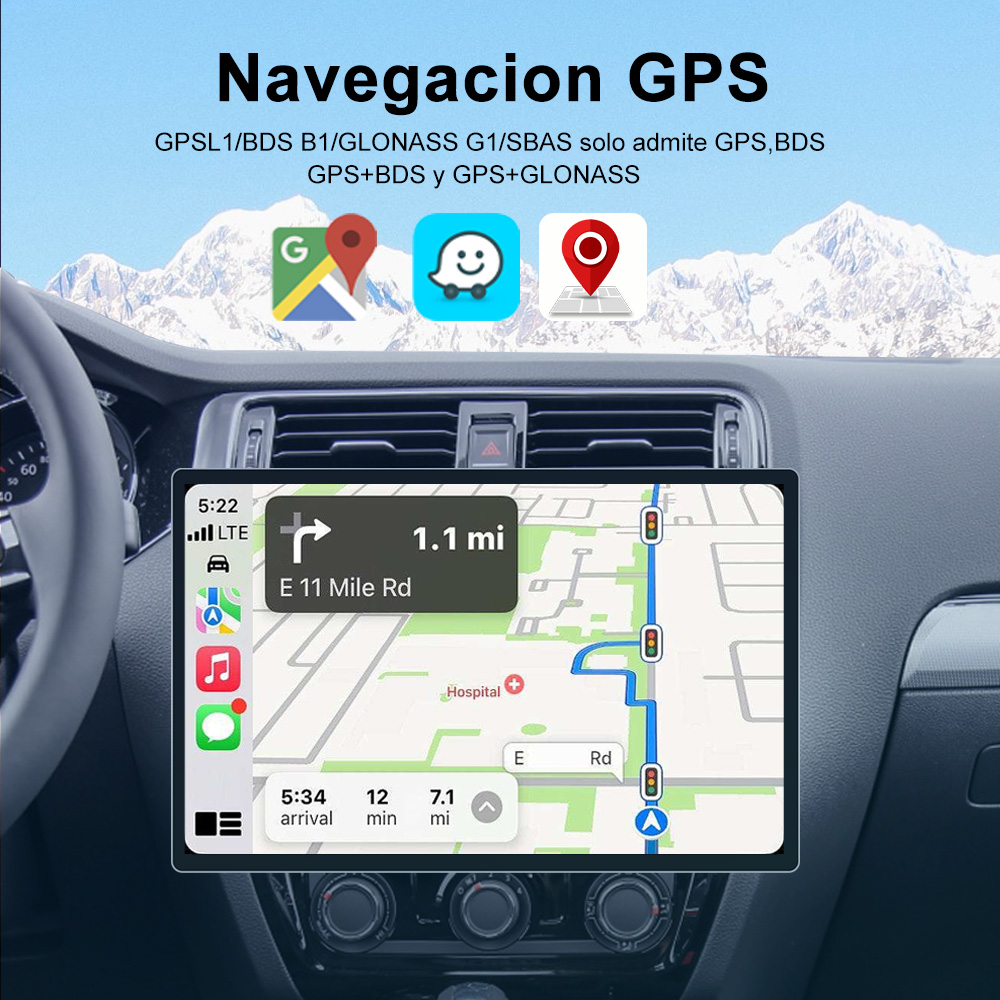 PEEREC-Autoradio Qualcomm pour Ford Fi.C. 2009-2017, Lecteur VidÃ©o Android, DSP, Navigation GPS, StÃ©rÃ©o 2 Din n° 4