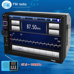 Autoradio StÃ©rÃ©o Universel avec Ã‰cran Tactile HD, Lecteur Audio MP5, Bluetooth, USB pour Autoradio Carplay et Android Auto, 7 Pouces small picture n° 6