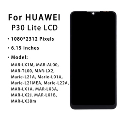 Bloc Ã©cran tactile LCD avec chÃ¢ssis, pour HUAWEI P30 Lite MAR-LX1 LX2 AL01 small picture n° 2