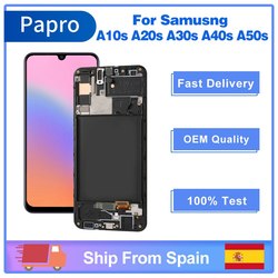 Ensemble Ã©cran tactile LCD de remplacement, pour Samsung Galaxy A10s A20s A30s A40s A50s, Sunshine, d'Espagne