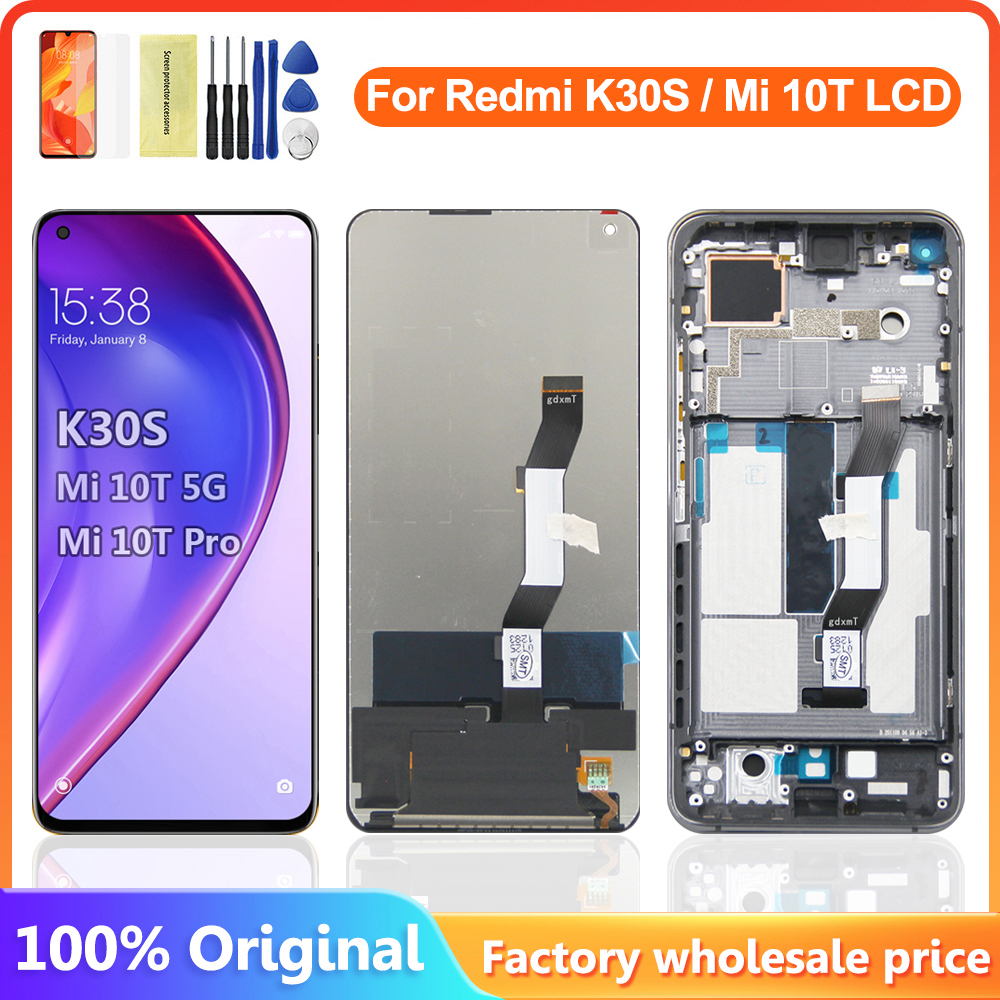 Ã‰cran tactile LCD pour Xiaomi Mi 10T Pro, 100% pouces, 6.67 d'origine, Redmi k30s n° 1