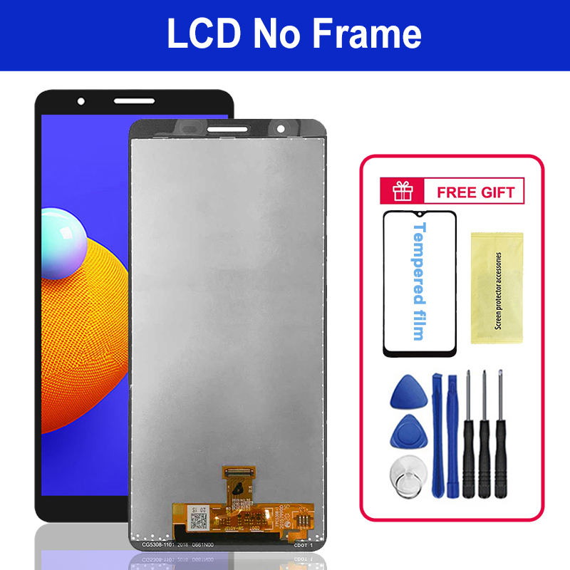 Ã‰cran LCD d'origine 5.3 pour Samsung Galaxy A01 Core LCD SM-A013G A013F A013G A013M LCD Remplacement Digitizer Assembly n° 4