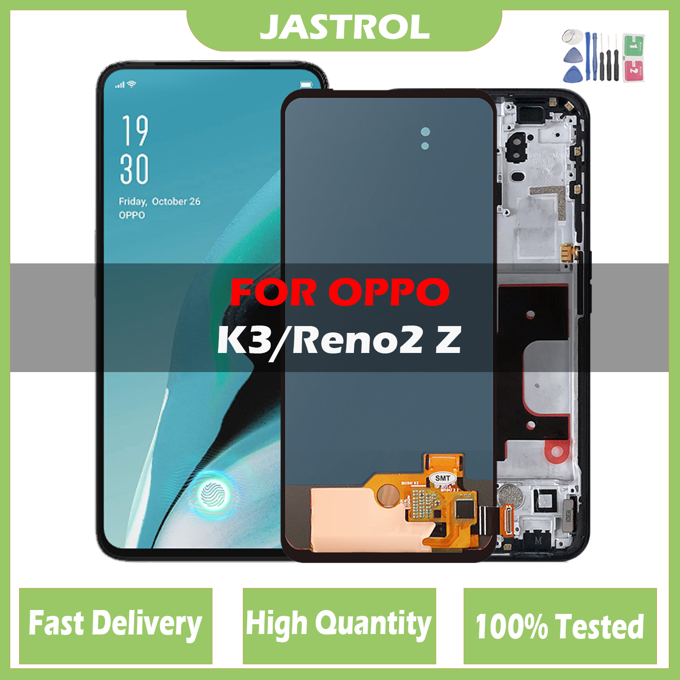 Ã‰cran tactile LCD AMOLED de remplacement, pour OPPO Reno2 F Reno2 Z K3 Realme X, original n° 1