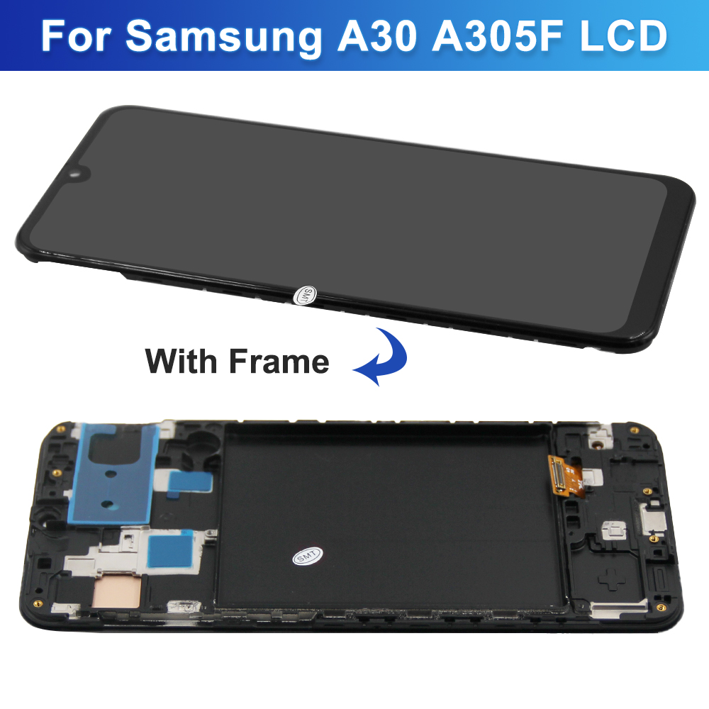 Ã‰cran tactile Lcd Super AMOLED, 100% pouces, pour Samsung Galaxy A30 A305 A305F A305FN A305G A3050 n° 6