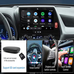 Adaptateur CarPlay filaire vers sans fil pour voiture universelle, Android Ai Box, Netflix automatique, lecteur vidéo à limitation prometteuse, nouveau, 2023 small picture n° 5