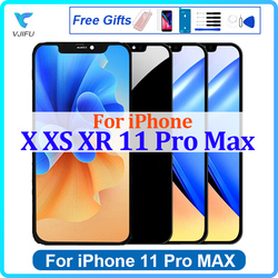 Ensemble écran tactile LCD de remplacement, pour iPhone X 11 Pro Max XS Poly MAX, original