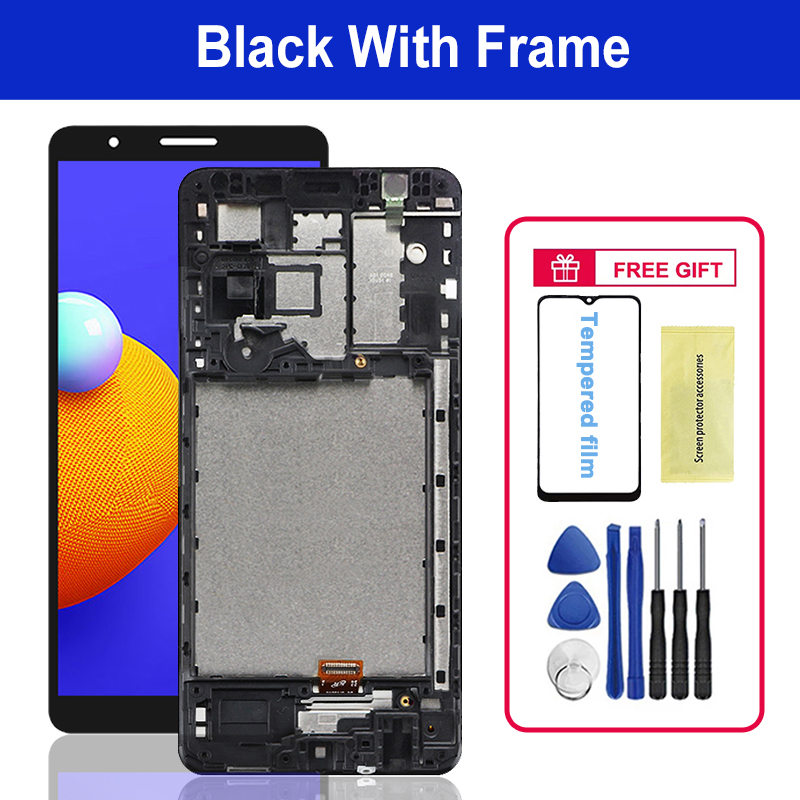 Ã‰cran LCD d'origine 5.3 pour Samsung Galaxy A01 Core LCD SM-A013G A013F A013G A013M LCD Remplacement Digitizer Assembly n° 3