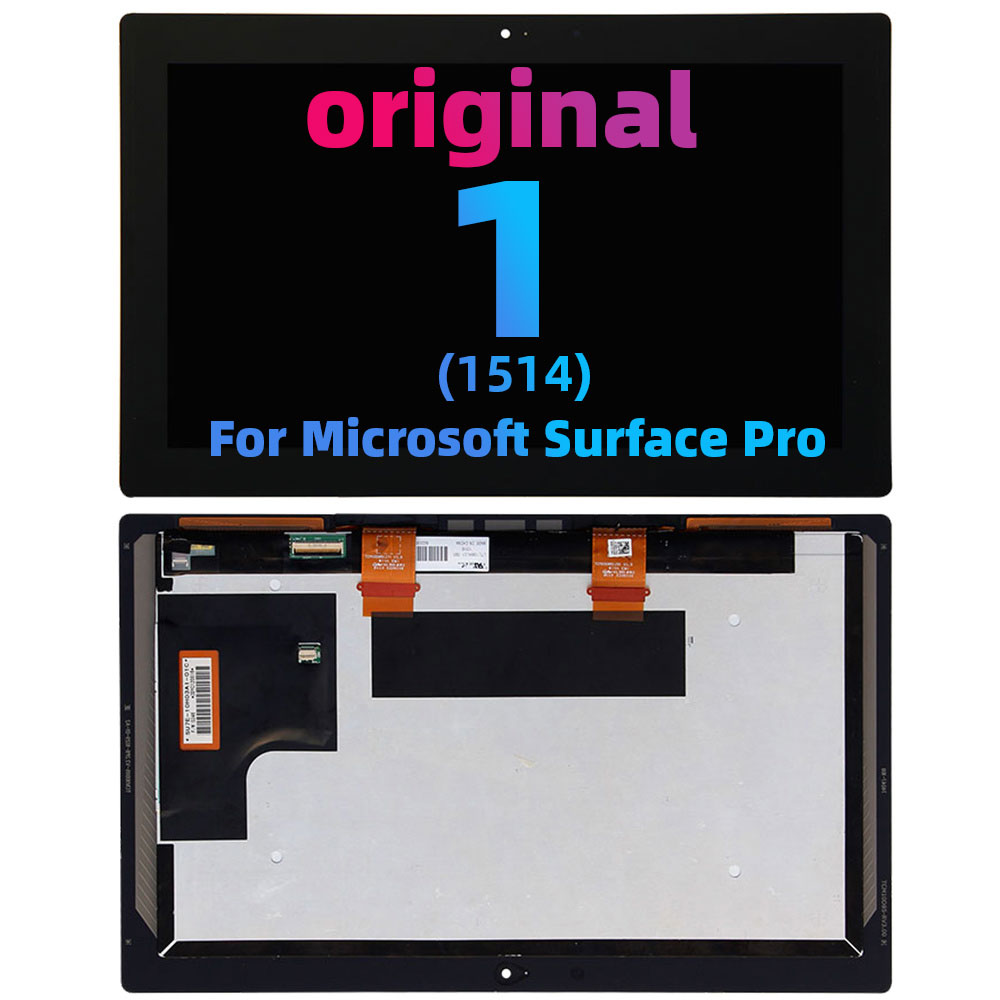 Ã‰cran tactile LCD pour Microsoft Surface Pro 1 3 4 5 6 7, 100% testÃ©, 1866 testÃ©, nouveau, 1807, 1796, 1724, 16311514 n° 2