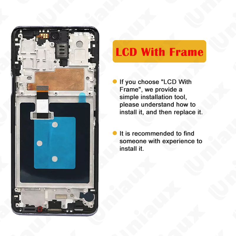 Ensemble Ã©cran tactile LCD de remplacement, 6.67 pouces, avec chÃ¢ssis, pour LG Q92 5G n° 3