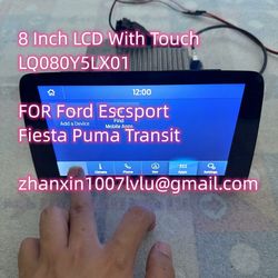 Écran LCD avec écran tactile pour voiture Ford Escape Focus Kuga, radio audio CD, navigation, neuf, original, LQ080Y5LX06, 8 pouces small picture n° 6