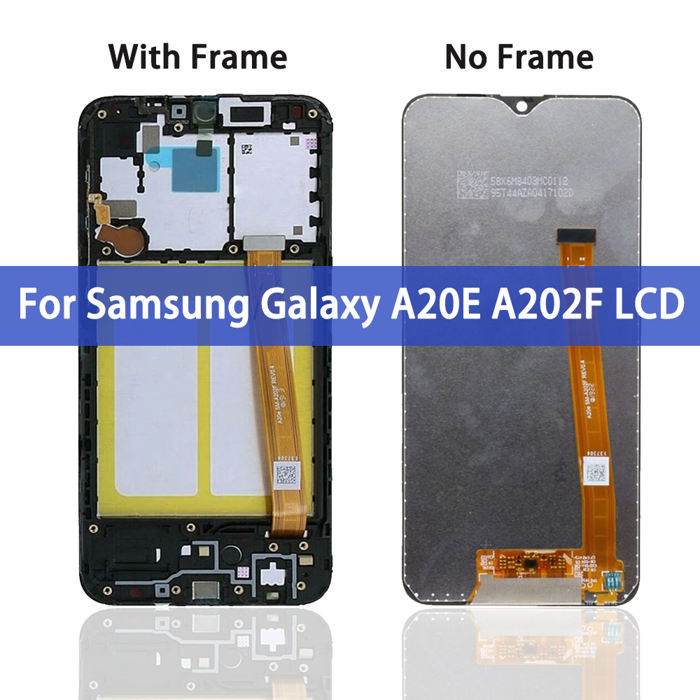 Ensemble Ã©cran tactile LCD de remplacement, 5.8 pouces, pour Samsung Galaxy A20e A202 A202F, Original n° 3