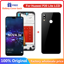 5.84 d'origine en effet LCD pour Huawei P20 lite LCD Ã©cran tactile HÃ©bergements eur assemblÃ©e pour Huawei Nova merveilleuse ANE-LX1 ANE-LX2 LCD