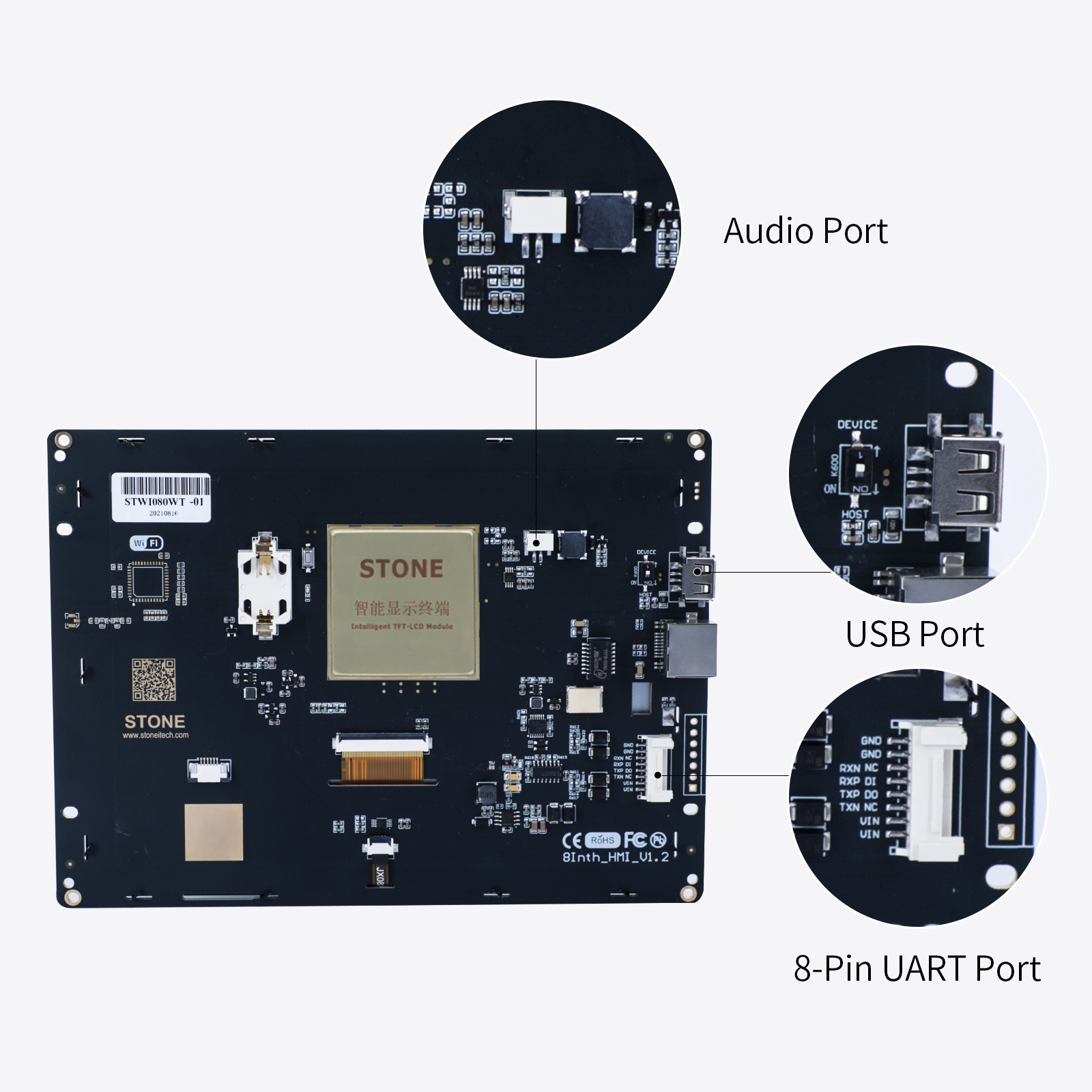 Ã‰cran LCD TFT de 3.5 pouces pour contrÃ´leur tactile de maison intelligente n° 2