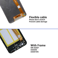 Ensemble Ã©cran tactile LCD de remplacement, 5.8 pouces, pour Samsung Galaxy A20e A202 A202F, Original small picture n° 4