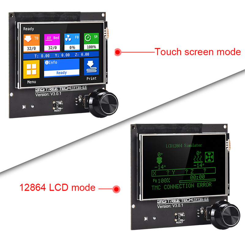 BIGTREETacÃ©tone-Ã‰cran tactile LCD pour imprimante 3D, TFT35, E3, V3.0, Ã©cran tactile 12864, technologie WiFi, SKR MINI, E3, V3.0, Octopus Pro, Ender3, CR10 n° 5