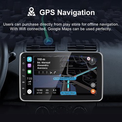 Autoradio Android 10 avec Ã‰cran Tactile Rotatif de 10 Pouces, Lecteur MP5, Navigation GPS, MirrorLink, 1din small picture n° 4