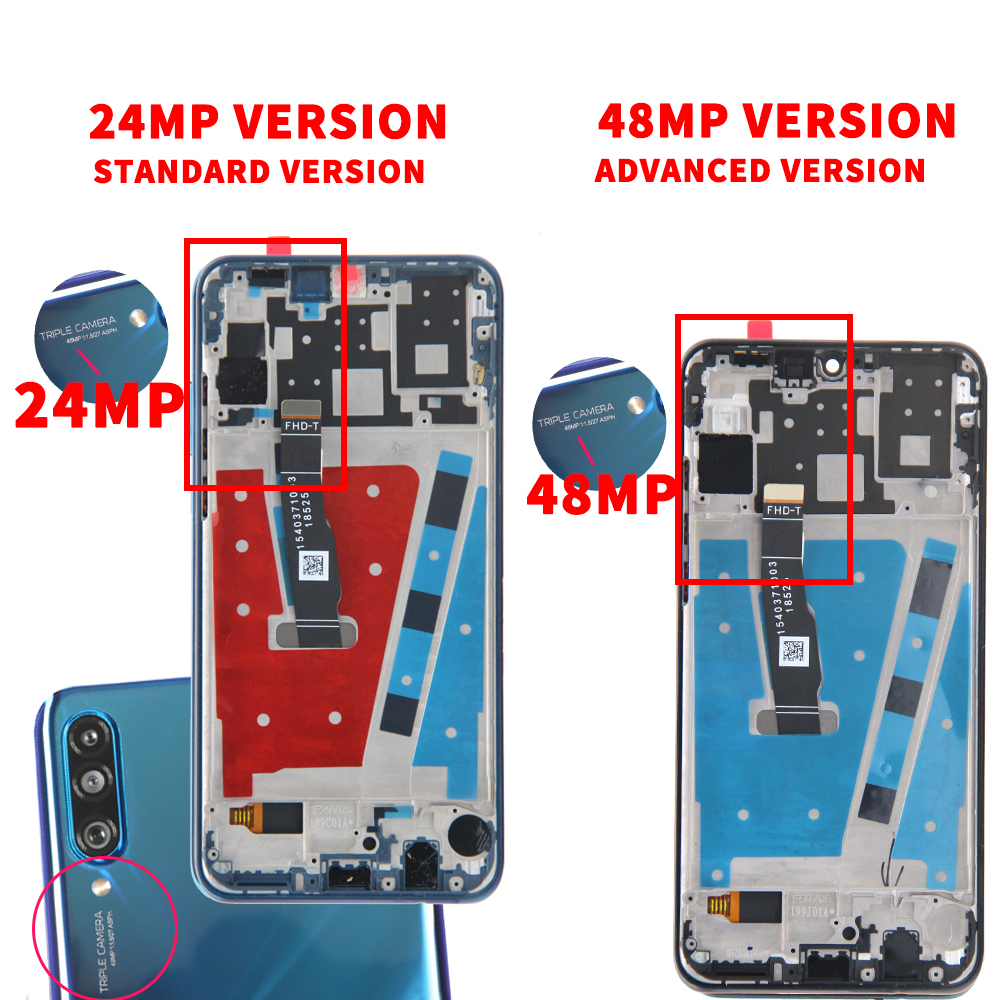 Ã‰cran tactile LCD d'origine pour HUAWEI P30 Lite, Ã©cran LCD pour HUAWE MAR-LX1M LXl'autorisation LX2 L21MEA LX3A, assemblage de HÃ©bergements eur d'Ã©cran n° 4