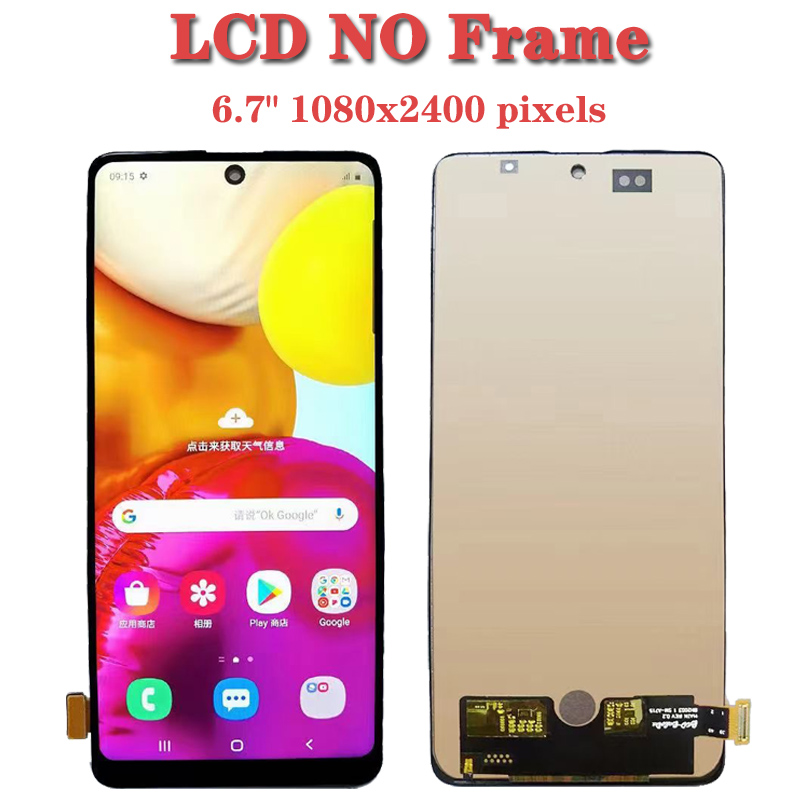 Ensemble Ã©cran tactile Lcd avec chÃ¢ssis, 100% testÃ©, haute qualitÃ©, pour Samsung Galaxy A715 A715F A715W A715X n° 4