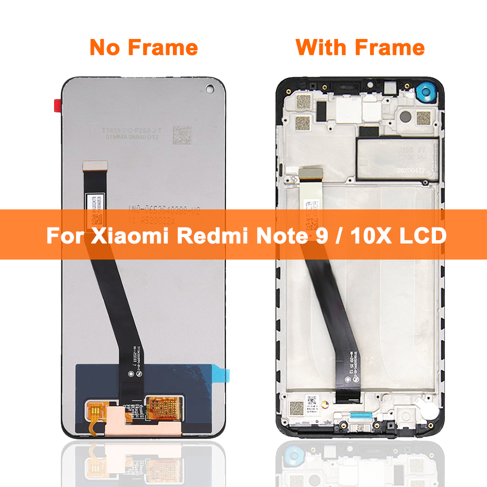 Ensemble Ã©cran tactile LCD de remplacement, 6.53 original, pour Xiaomi Redmi Note 9 10X 4G n° 3