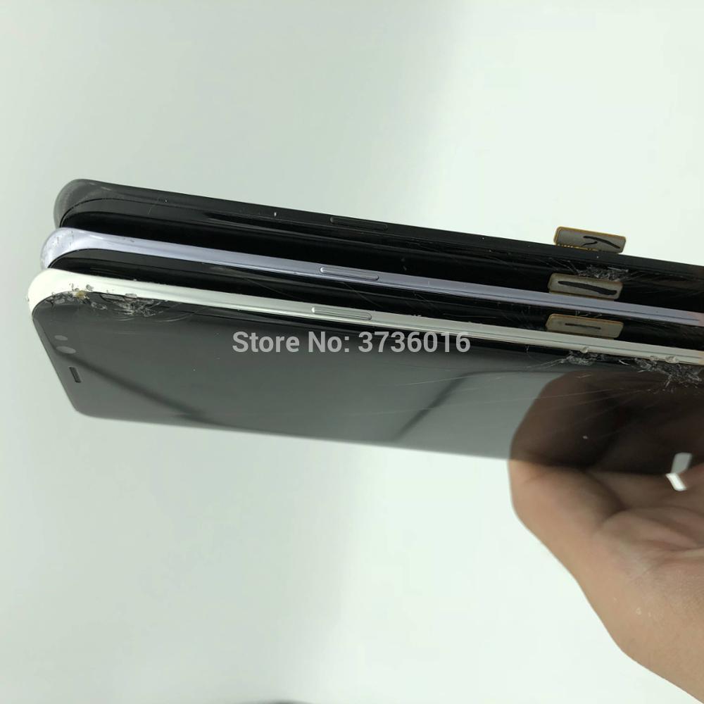 Ã‰cran LCD cassÃ© pour tÃ©lÃ©phone portable, pratique de la rÃ©paration des Ã©crans LCD, cadre central sÃ©parÃ©, Galaxy S8 Ã  S10 Plus n° 4