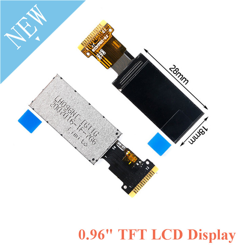 Ã‰cran LCD TFT colorÃ© pour technologie LCD, Ã©cran IPS 0.96 pouces, technologie 80x0.96, lecteur ST7735, IC 160 V 13PIN Ã©ventuelles I HD, 3.3 pouces n° 1