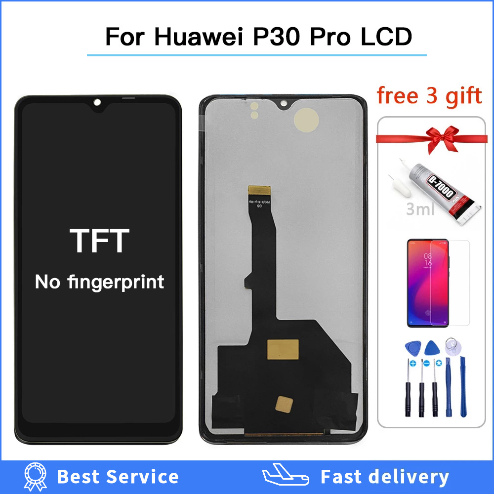 AMOLED LCD d'origine pour Huawei P30 Pro Ã©cran LCD Ã©cran tactile HÃ©bergements eur assemblÃ©e VOG-L29 VOG-L09 VOG-L04 affichage P30Pro P30 n° 2