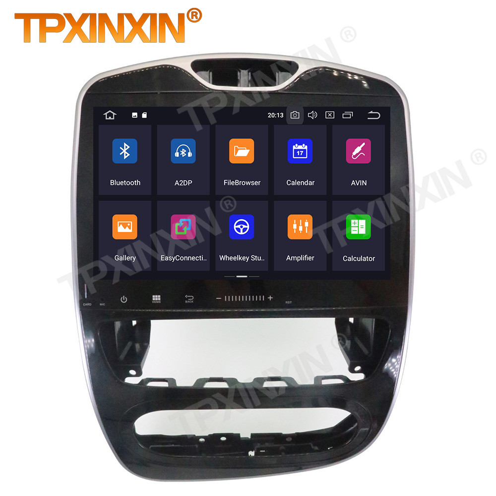 Autoradio android 10,1 , 4 go/64 go, Navigation GPS, lecteur multimÃ©dia vidÃ©o, unitÃ© centrale, enregistreur cassette, pour voiture Renault Clio (2017-2018) n° 2