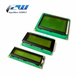 Ã‰cran LCD 5V, 1 piÃ¨ce, bleu/jaune-vert, 1602A/2004A/12864B, avec rÃ©tro-Ã©clairage, IIC/I2C small picture n° 3