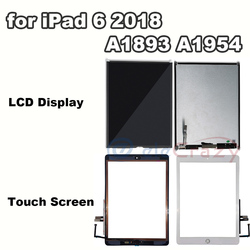 Ã‰cran tactile LCD de remplacement, 9.7 pouces, Grade AAA +, pour iPad 6 2018, A1893, a194, assemblage testÃ©, 100%