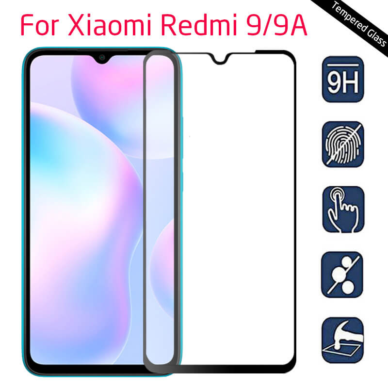 Protecteur d'Ã©cran pour Xiaomi Redmi 9A, 9C, 9T, M2006C3LG, verre de protection, armure, 2 piÃ¨ces n° 6