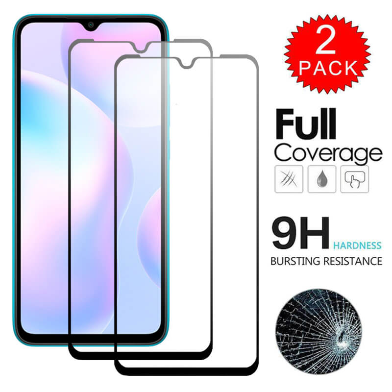 Protecteur d'Ã©cran en verre pour Xiaomi Redmi 9A, film de protection pour tÃ©lÃ©phone portable, 2 piÃ¨ces, Xaomi Redme 9 9C A9 Redmi9A n° 1