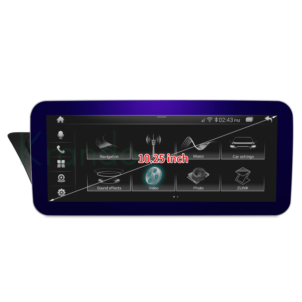 Krando-Autoradio Android 12.0 avec Ã‰cran Bleu de 12.3 Pouces, Navigation GPS, Sans Fil, Carplay, DVD, UnitÃ© Centrale pour Voiture Audi A3 (2013-2020) n° 3