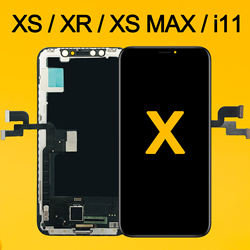 Ensemble écran tactile LCD OLED de remplacement, AAA, OEM, pour iPhone X XS Poly MAX Inell 11