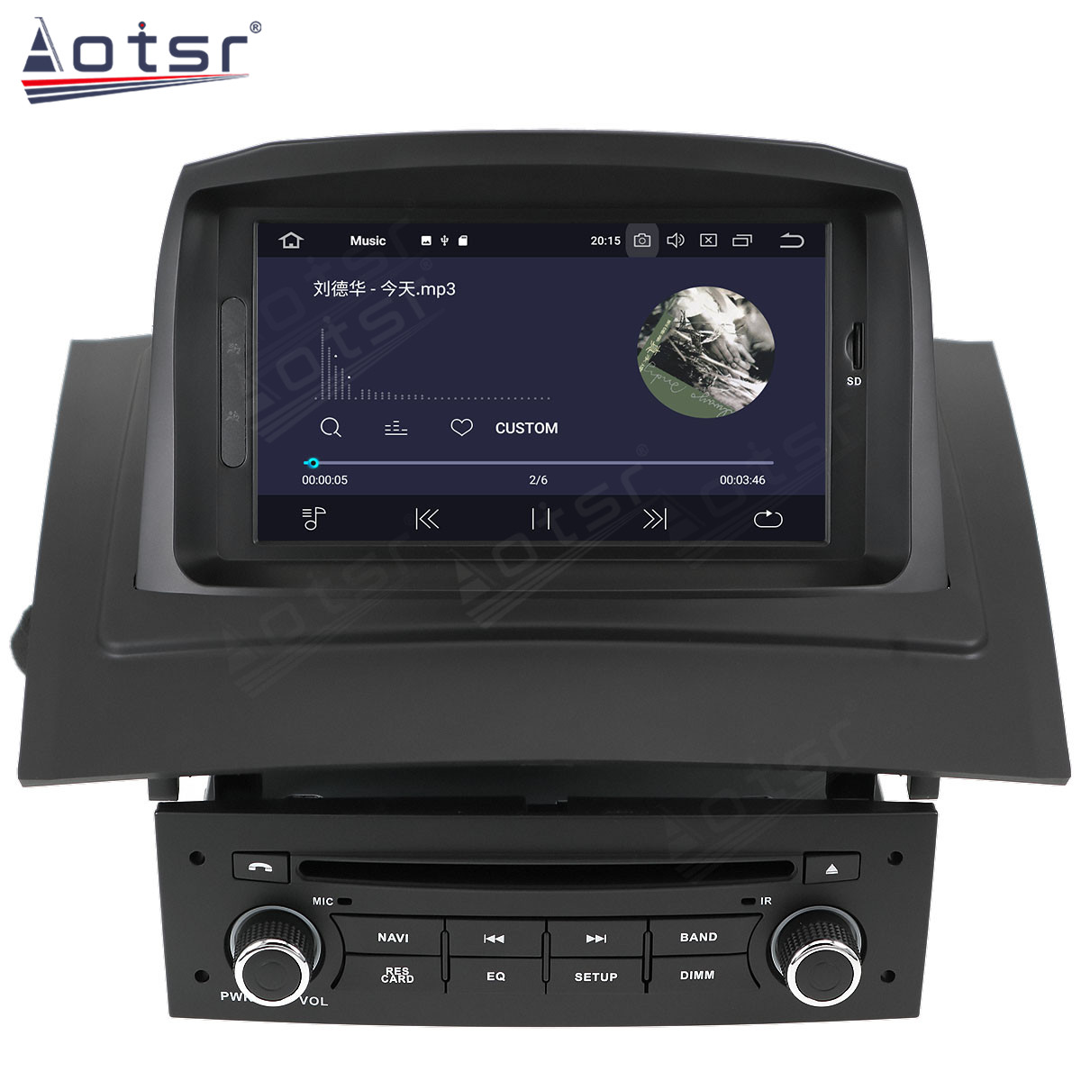 Autoradio StÃ©rÃ©o Android 11, Navigation GPS, Lecteur DVD, Limitation, UnitÃ© Sauna, 2DIN, 128 Go, Renault Megane 2 Fluence 2002-2008 n° 5