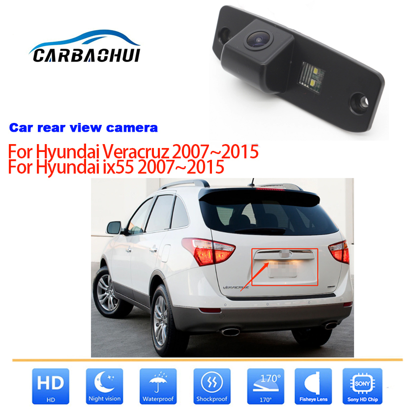 CamÃ©ra de recul de voiture pour Hyundai Veracruz, camÃ©ra de stationnement CCD Full HD, vision nocturne, barrage, FÃªte 55, 2007 ~ 2015 n° 1