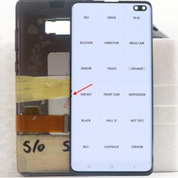 Bloc Ã©cran tactile LCD AMOLED avec dÃ©faut, pour SAMSUNG Galaxy S10 Plus G975 SM-G9750 G975F, original small picture n° 2