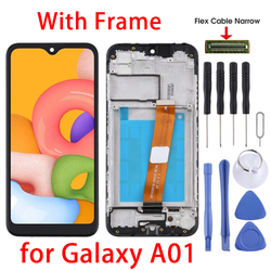 Ensemble complet Ã©cran LCD avec chÃ¢ssis, 5.7 pouces, pour Samsung Galaxy A01 Galaxy SM-A015F/DS,SM-A015G/DS,SM-A015M/DS small picture n° 1