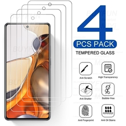 Verre de protection pour Xiaomi, Xiaomi, Xiaomi, Xiaomi, Xiami, Mi 11T Pro, film de protection d'Ã©cran premium, en effet, 9h, 4 piÃ¨ces, 2021, 6.67