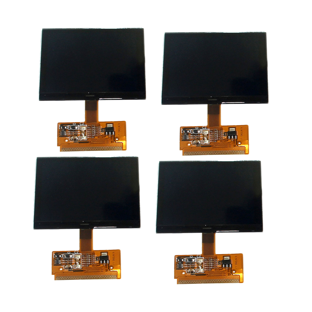 Ã‰cran LCD de remplacement pour Audi, VDO FIS Cluster, Version A3, A4, Horizon, Sharan, 2000-2008, 4 X n° 3