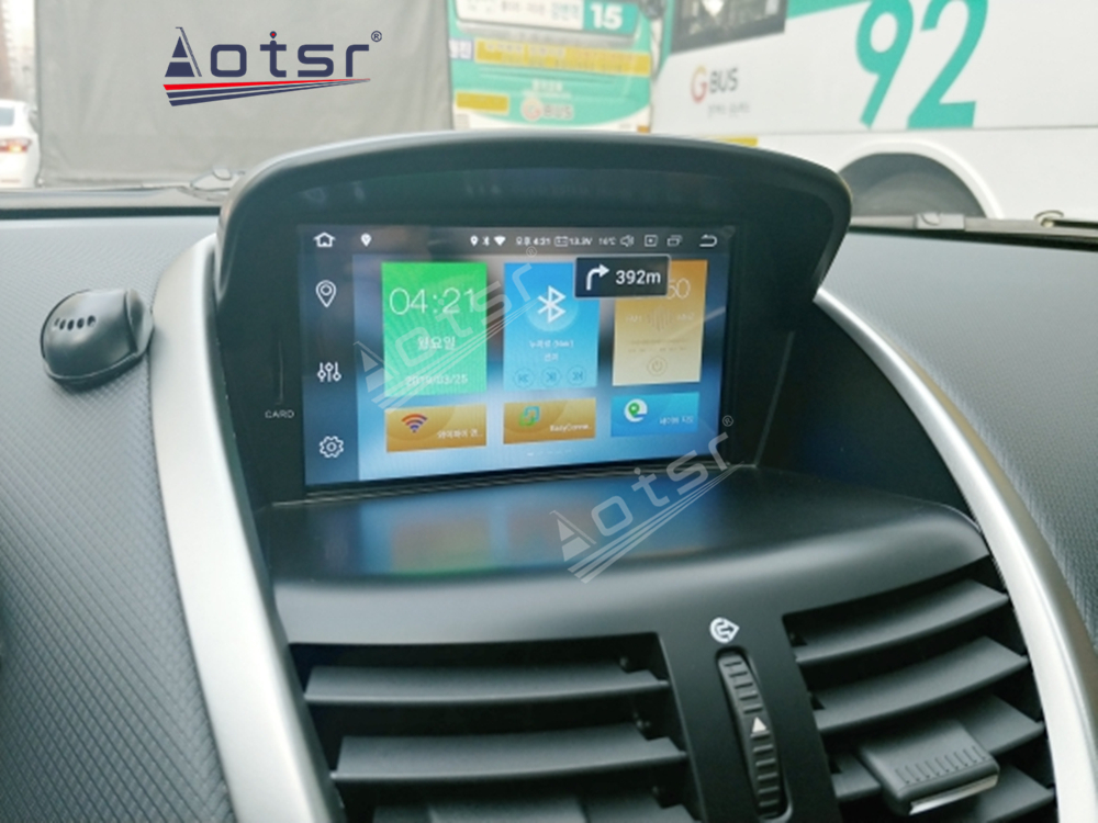 Autoradio Android 11 avec Navigation GPS et Enregistreur Audio StÃ©rÃ©o pour Voiture, UnitÃ© Centrale, Carplay, DSP, Ã‰cran, 4 Go/128 Go, KIT 207, 2008-2014 n° 5