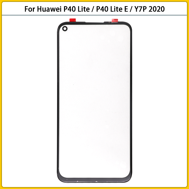 Ã‰cran tactile LCD avec OCA pour Huawei P40 Lite E / Y7P 2020, verre extÃ©rieur, lentille du panneau avant n° 6