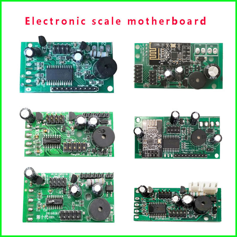 Circuit imprimÃ© de puce de carte mÃ¨re de balance Ã©lectronique, accessoires d'affichage de mot rouge noir, fabriquÃ© en Chine, LED LCD n° 1