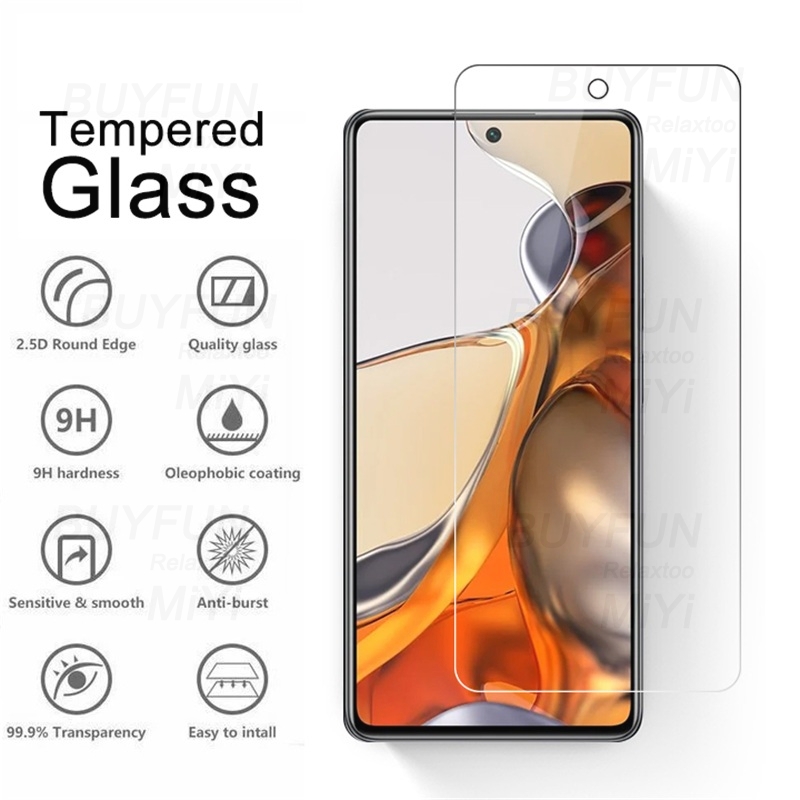 Verre de protection pour Xiaomi, Xiaomi, Xiaomi, Xiaomi, Xiami, Mi 11T Pro, film de protection d'Ã©cran premium, en effet, 9h, 4 piÃ¨ces, 2021, 6.67 n° 2