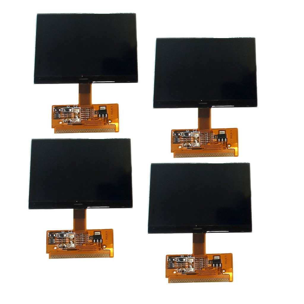 Ã‰cran LCD de remplacement pour Audi, VDO FIS Cluster, Version A3, A4, Horizon, Sharan, 2000-2008, 4 X n° 4