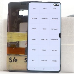 Bloc Ã©cran tactile LCD AMOLED avec dÃ©faut, pour SAMSUNG Galaxy S10 Plus G975 SM-G9750 G975F, original small picture n° 5