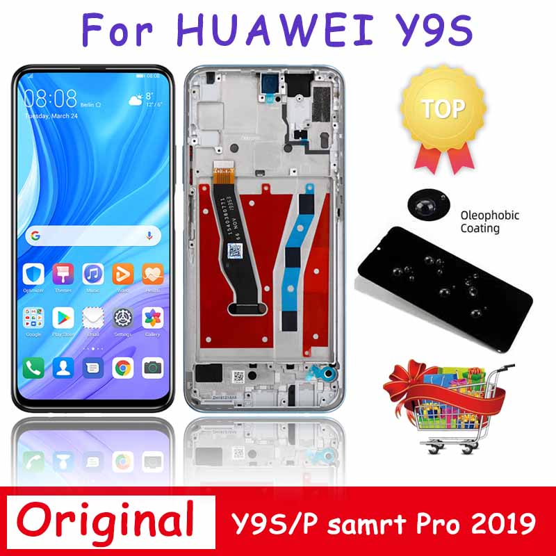 Ensemble Ã©cran tactile Lcd, 6.59 pouces, pour Huawei Y9s STK-L21 L22 LX3 s / P Smart Pro 2019 n° 1